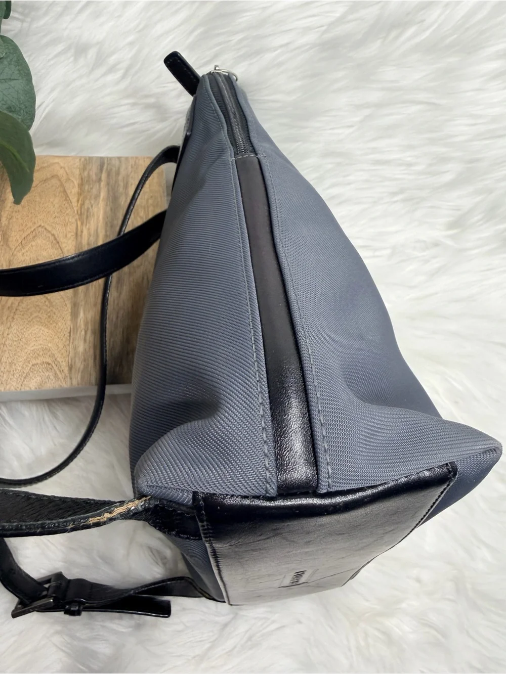 Vintage - Coach Mercer Grey Nylon Backpack